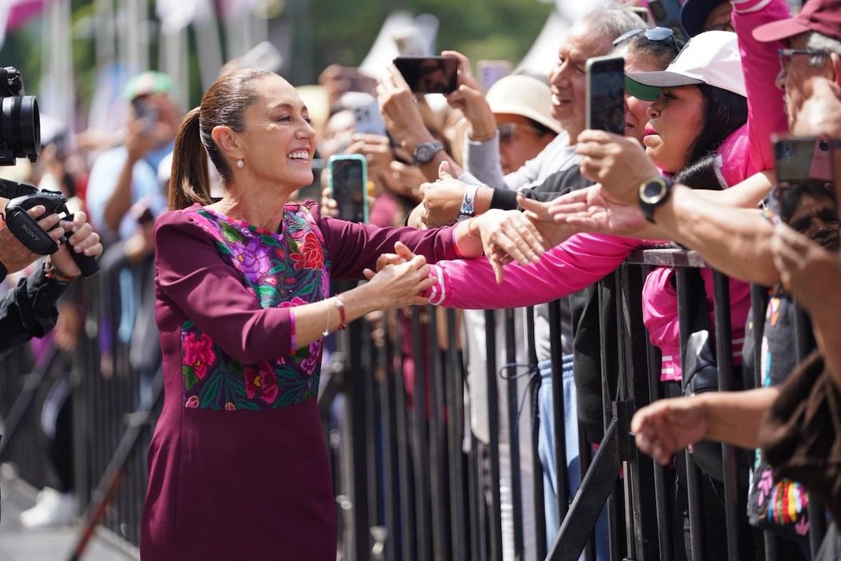 No romperé con AMLO, no dividirán al movimiento, dice Sheinbaum en su informe