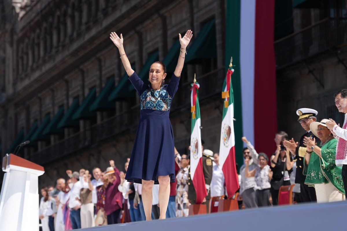 Tras marchas, Sheinbaum evalúa celebración por “la transformación”