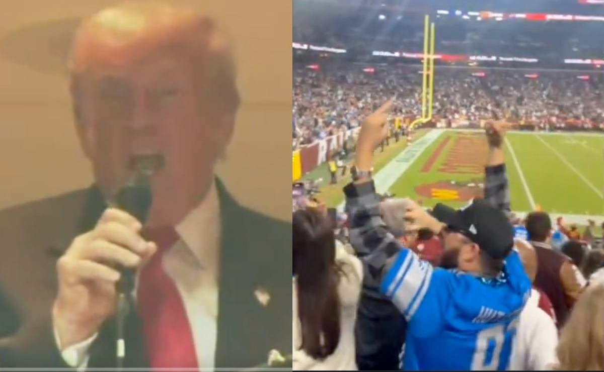 Trump es abucheado e insultado en partido de la NFL
