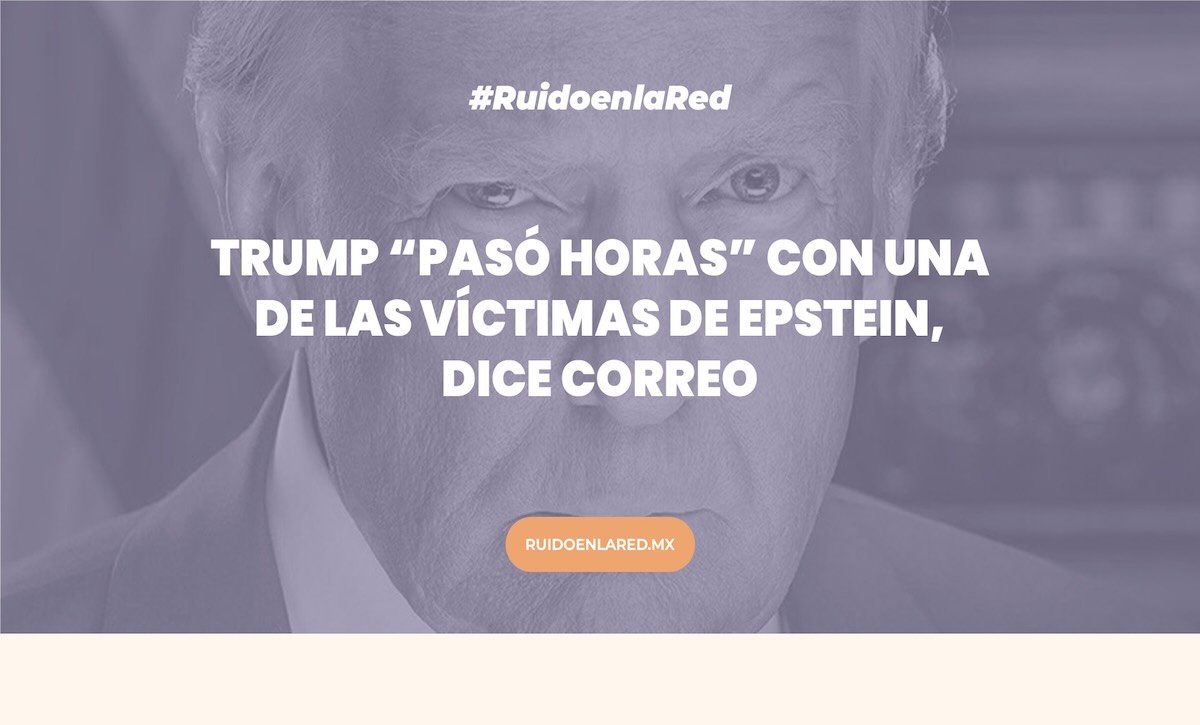 Trump “pasó horas” con una de las víctimas de Epstein, dice correo
