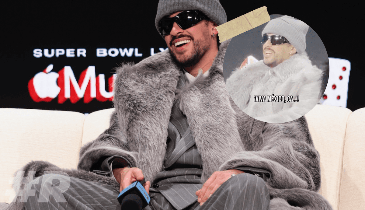 ‘Viva México’, el grito de Bad Bunny en conferencia previa al show de medio tiempo del Superbowl 2026