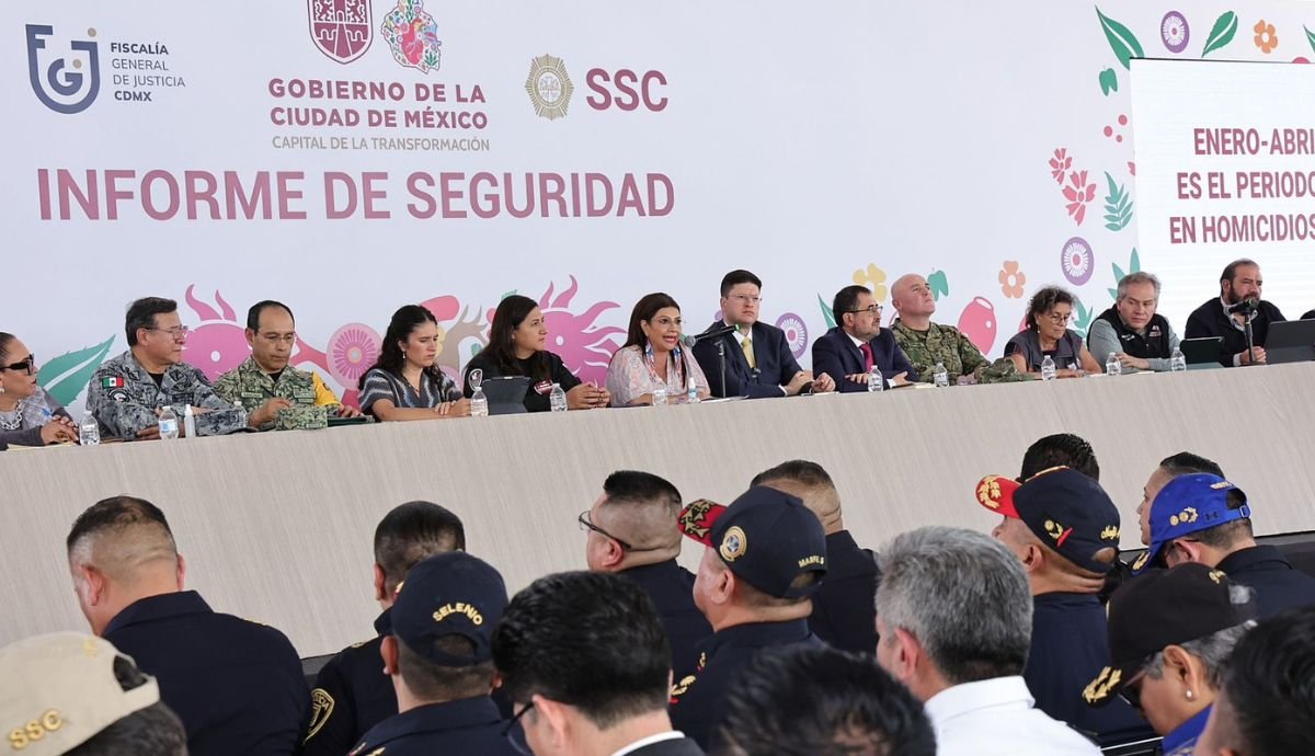 Gobierno de CDMX reporta baja en delitos de alto impacto en 2026, resalta homicidios