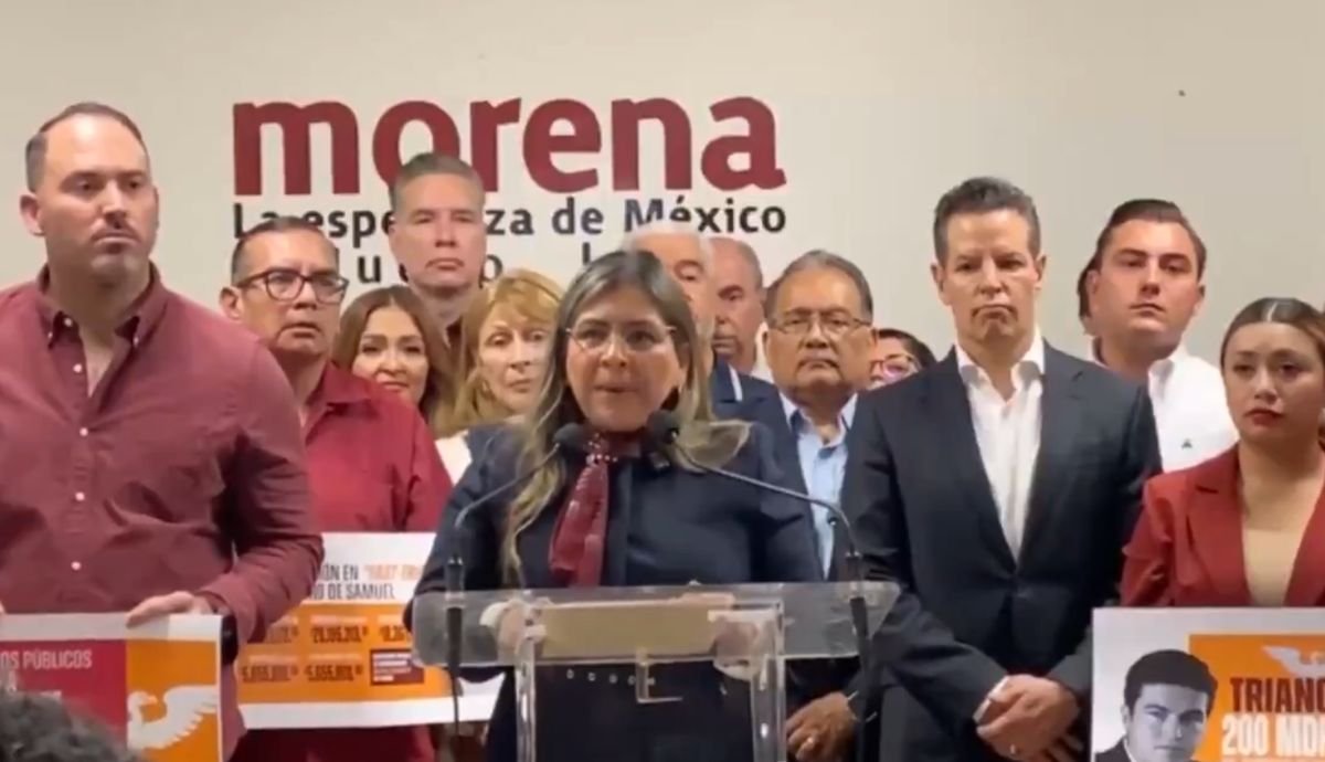 Morena denuncia a Samuel García y Mariana Rodríguez por presunto desvío de recursos en Nuevo León