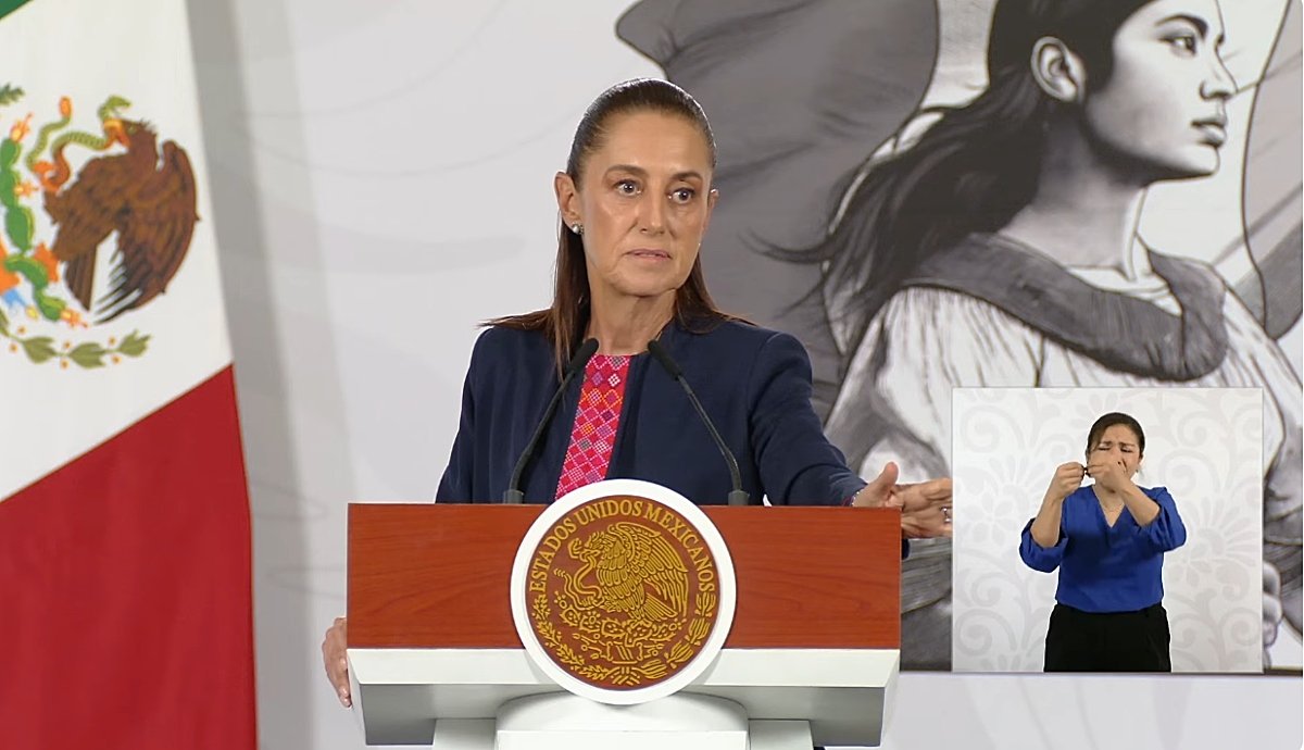 Mensaje sobre injerencia de EU no es contra Trump: Sheinbaum
