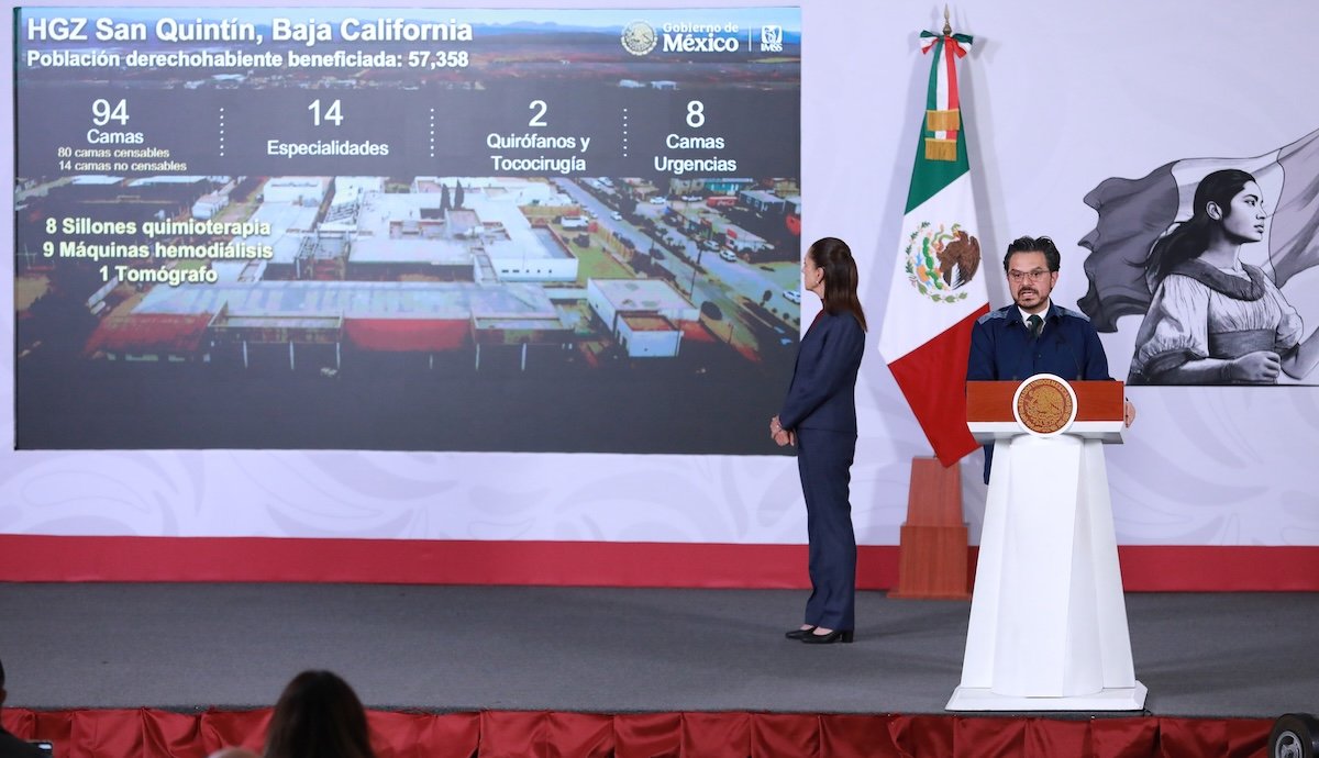 El IMSS construirá 21 hospitales en 16 estados para fortalecer atención a la salud: Zoé Robledo
