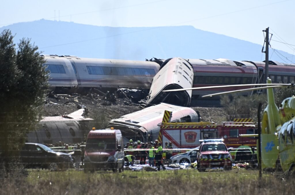 Accidente trenes España