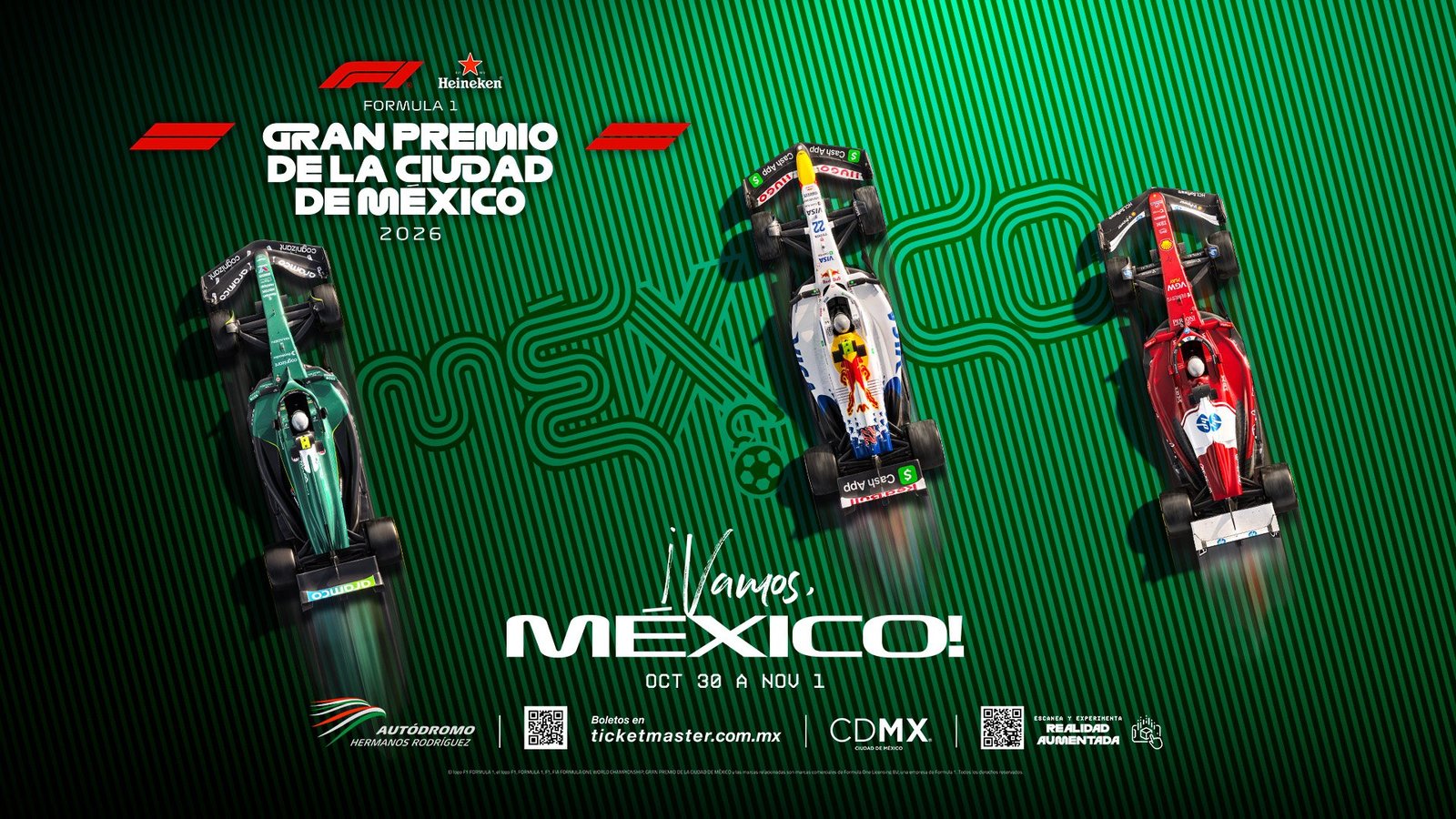 Gran Premio de la Ciudad de México 2026: ¿Cuándo es, qué actividades habrá y cuánto cuesta asistir?