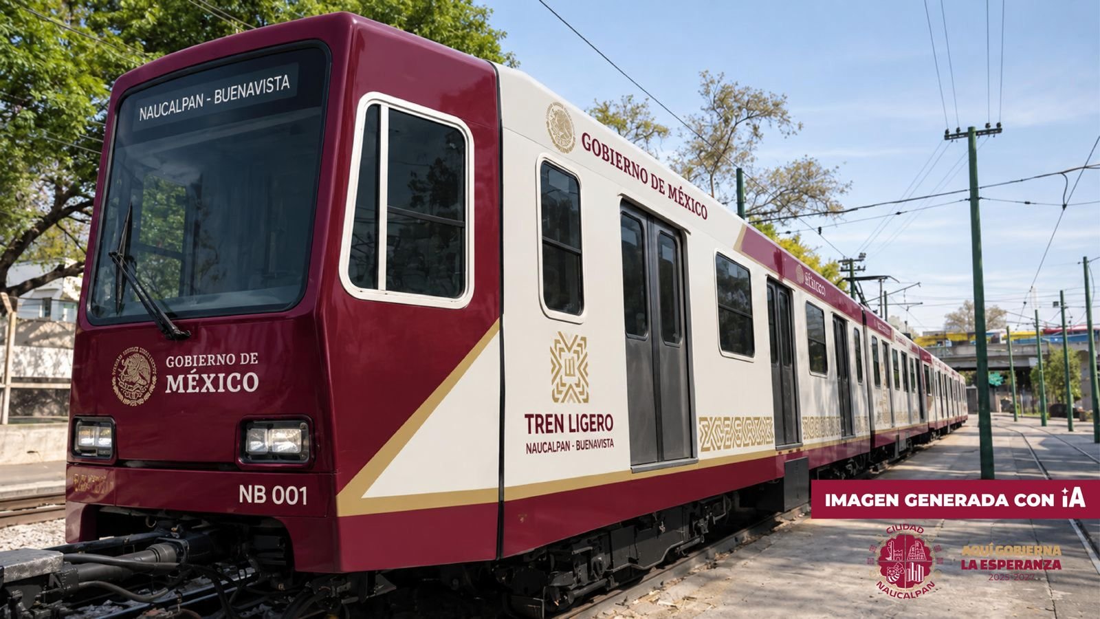 Tren Ligero de Naucalpan a Buenavista: ¿cuáles serán las rutas y cuándo se inaugurará?