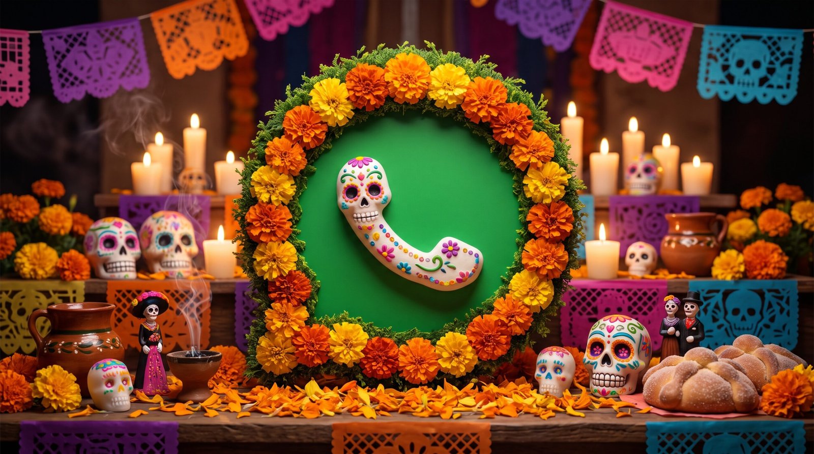 WhatsApp en modo Día de Muertos: así puedes personalizar tus chats gratis