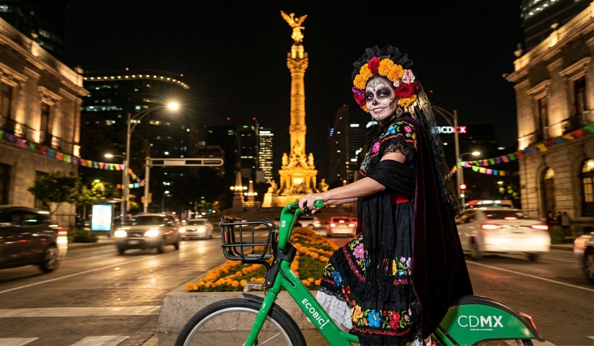 Paseo ciclista nocturno de Día de Muertos 2026 en CDMX: fecha, horario y ruta